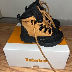 New Toddler Sz 4 Timberland Converge Shell Toe Boot, color: Wheat Nubuck